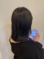 ヘアーズ ベリー 下大利店(hairs BERRY) 透明感が出る色落ち綺麗な黒染め!