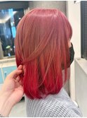 池袋ブリーチカラーデザインカラーグレージュハイトーンカラー