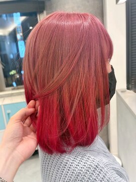 ルーブ トウキョウ(Loob. TOKYO) 池袋ブリーチカラーデザインカラーグレージュハイトーンカラー