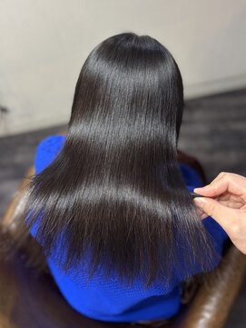 ボリュームダウン◎美髪縮毛矯正【カミケン方木田/福島】