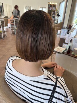 オブジェ ナチュレ(OBJE’T nature) ツヤ髪!髪質改善×縮毛矯正【出水裕大】