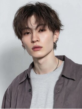 チェレ ロッソ 金剛店(Chere rosso) 韓国風センターパートで小顔映え