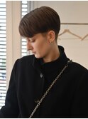 ボブウルフハッシュカットショートウルフボブ小顔カット