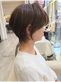 イメチェンウルフショートレイヤーカット30代40代50代田嶋 L