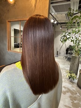ノット(KNOT.)の写真/【髪質改善・縮毛矯正専門店】髪質・頭皮に応じた施術で、理想の美しさを実現するお手伝いをします！