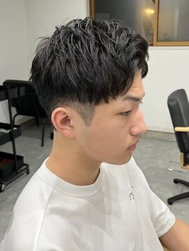 フゥ 宇都宮戸祭(FeU) 宇都宮メンズカットアクティブショートスパイキーショート眉毛