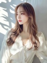 ファーレ ツルミ(Fare tsurumi)&nbsp;レイヤー フェミニンロング メルティーカラー 似合わせカット