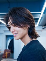 アンサー 原宿(ANSWER)&nbsp;メンズボブメンズミディアムパーマニュアンスパーマルーズパーマ