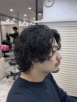 ルプル バイ フェイス 磯子(L'pul by face) メンズグランジパーマ