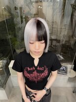 ネンドヘアー(nendo_hair)&nbsp;ホワイトカラー/ブロックカラー