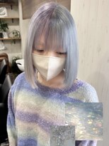 シェノン(CHAINON) ラベンダー/ラベンダーグレージュ/ホワイトカラー