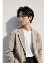 ルシードスタイルアンディアーモ(LUCIDO STYLE andiamo)&nbsp;色気漂うニュアンスセンターパート×大人韓国スタイル
