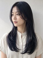ヘイ 松本店(HEY)&nbsp;【HEY 松本】艶ロングレイヤー×ブルーブラック