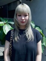ネロ ヘアサロン 渋谷(NERO HAIR SALON)&nbsp;ホワイトベージュ× ざくざくレイヤー♪