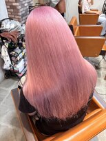 トランクヘアデザイン 大宮(TRUNK hair design) 艶髪ペールピンク