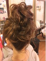 ヘアーセット モコロ(Hair Set MOCORO) お団子アレンジ