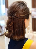 ヘアセット&メイク専門店 カスミ(Kasumi)&nbsp;ハーフアップ
