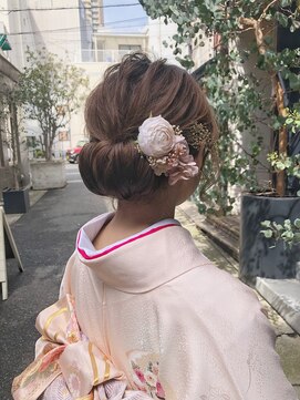 アンプレヴーアジュテ(Impre'vu ajoute) 訪問着シニオンスタイル