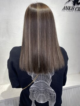 アンク クロス 池袋北口店(ANKHCROSS) 《アンククロスYUKI》アッシュグレー ハイライト