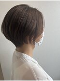 大人かわいいハンサムショート