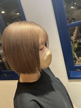 キャンディマーケット(Candy Market) ぷつっとボブ☆ミルキーベージュ