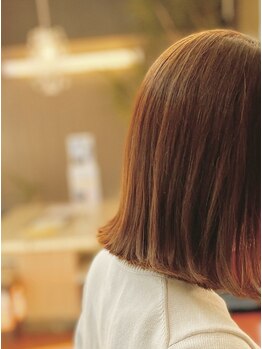 グランオーガニック(gran organic)の写真/長く付き合う白髪には、大人髪特有のうねりパサつきも抑えるダメージレスな"髪質改善艶髪カラー"が大人気☆