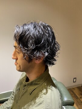 エクファフォーメン(EX-FA FOR MEN) グランジパーマスタイル