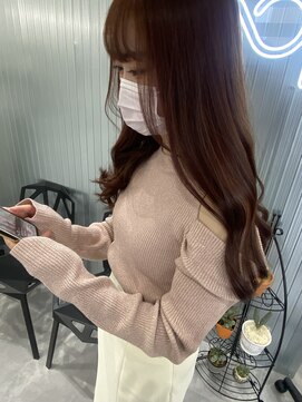 ループ(LOOP) pinkbrown