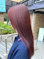 ビューティシモ 川越(Beautissimo)&nbsp;【板倉花連】*. ブリーチなしディープレッド .*