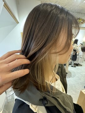 パラゴ(PARAGO.) ホワイトベージュ×インナー