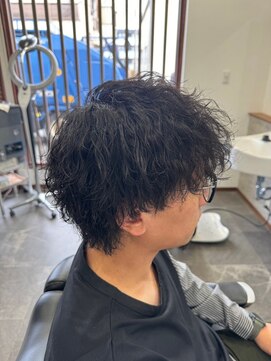 エイト(AITE) マッシュパーマ/ウルフ/アッシュブラック/カルマパーマ/川口20