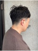 メンズカット 30代ビジネスマン 刈り上げ ツーブロック