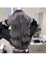 ラル(Lull)&nbsp;【暗髪×ラベンダーグレー】ブリーチあり/ダブルカラー/髪質改善