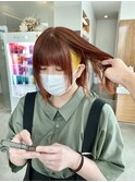 オレンジ×イエロー