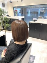 シファー(～Cifer)&nbsp;ボブスタイルにナチュラルベージュ　お客様ヘア♪