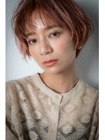 モッズヘア 上尾西口店(mod's hair) カーキベージュ抜け感ゆるふわひし形ショートw上尾20代30代40代