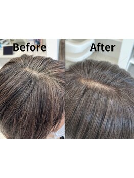 あなたらしい美しさを引き出すカラーリングを*気になり始めた白髪も、白髪ぼかしハイライトでオシャレに♪