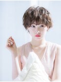 【自由が丘ibrel】くせ毛風ノーブルショートヘア