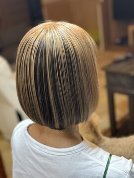 リプレシンクヘアー ヘアエステのアンブレラカラー