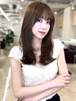 アルテ(ARTE)&nbsp;【ARTE表参道/青山】モテ髪ミディ×ブリーチなし透明感カラー