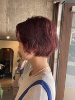 ベルバイヘアスイッチ(by hairswitch)&nbsp;チェリーレッド/ブリーチなし/ショート