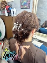 ラグズ 茅ヶ崎(LAGUZ)&nbsp;【ヘアセット】ミディアムアップ /茅ヶ崎ヘアセット/早朝セット