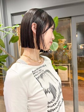 ノエ トトン(noe tton) イメチェン/ホワイトブロンド/外ハネボブ/美髪/名駅a21