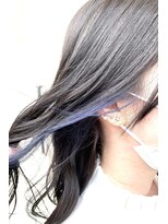 トンネルヘアー(Tunnel hair) イヤリングブルー