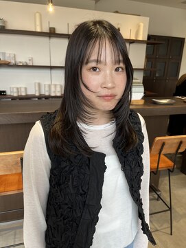 ドレープ(Dreap) 【杏】透明感オリーブ