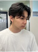 ENHYPENソンフン風カット＋ダウンパーマ
