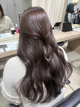 アッシュ 高幡不動店(Ash) 韓国レイヤーブリーチなしダブルカラーグレージュ