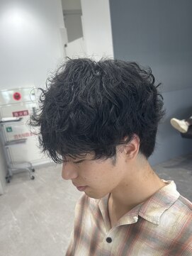 ルクス(Luxs) 【マッシュ×波巻きパーマ】