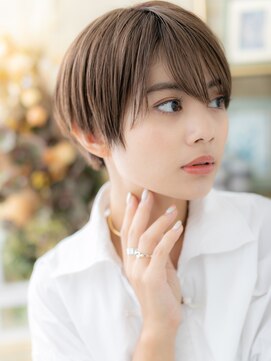 カバーヘア ブリス 北浦和(COVER HAIR bliss) 顔周りカット小顔ナチュラルマッシュショートc8北浦和20代30代