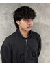メンズカット＋眉毛カット＋シャドウパーマ￥9,980